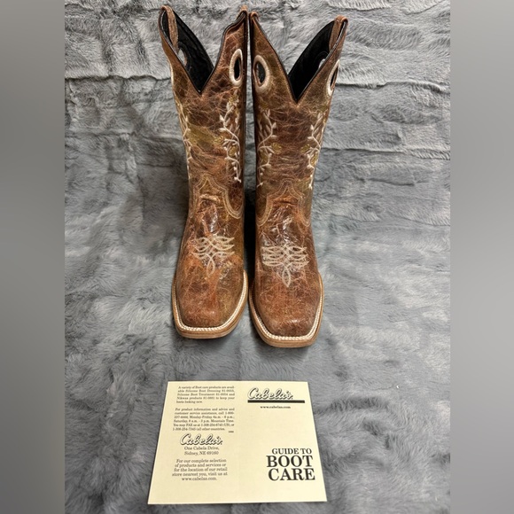 Cabela’s Western Boots - Brown - Size 8 - New - Never Worn - Picture 3 of 8